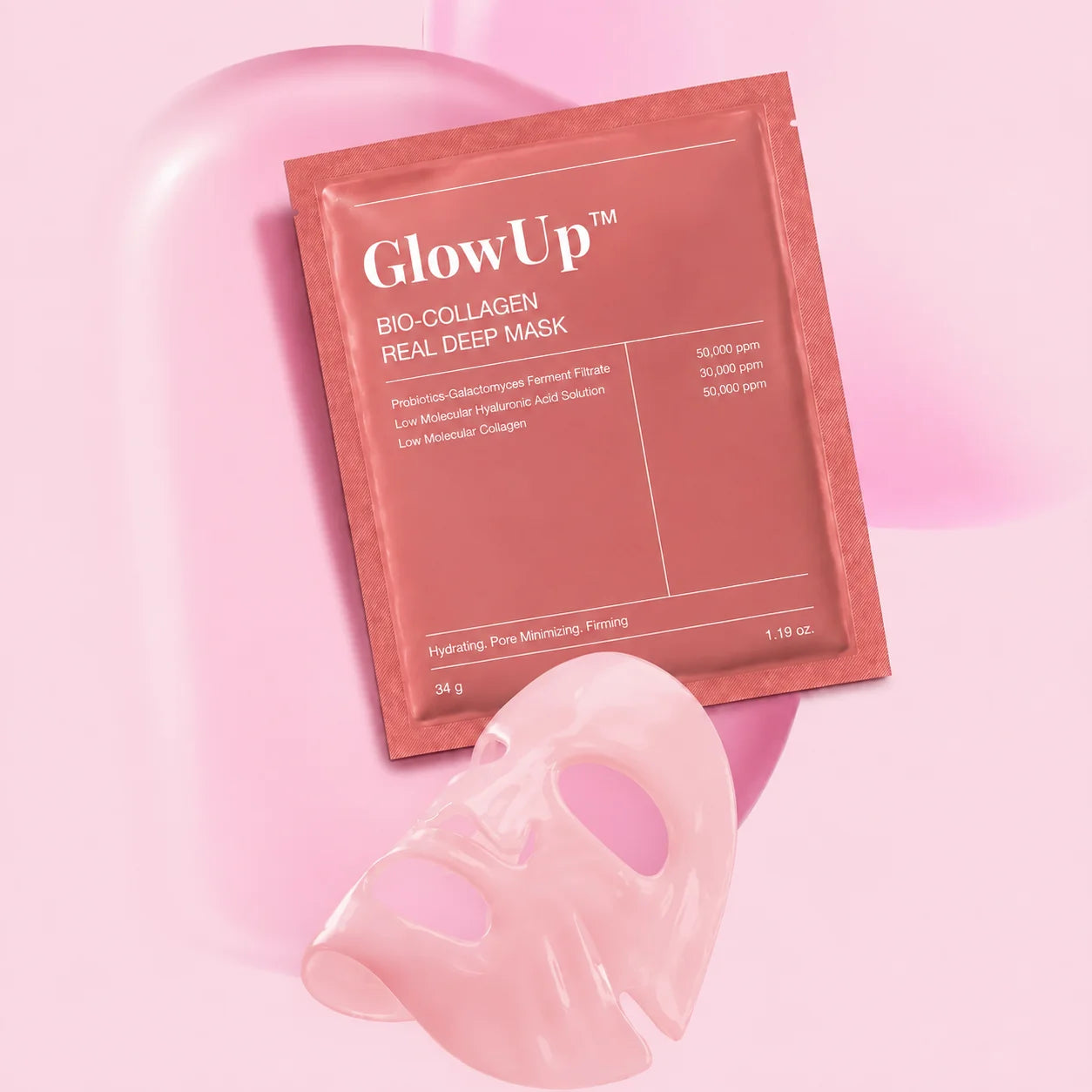 Sachê da Máscara de Colágeno PDRN GlowUp