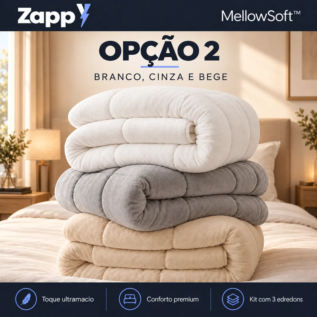 MellowSoft Edredom Premium Algodão Turco