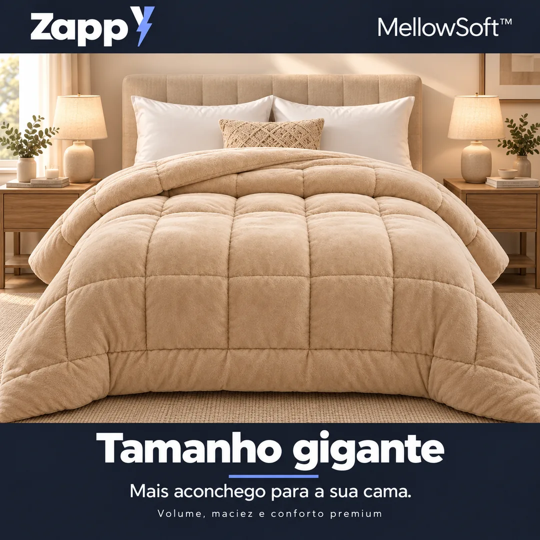 MellowSoft Edredom Premium Algodão Turco